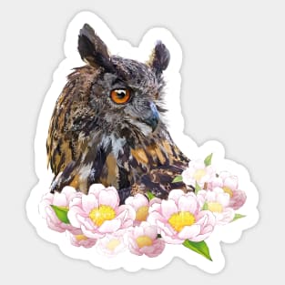 Royal Owl Sticker